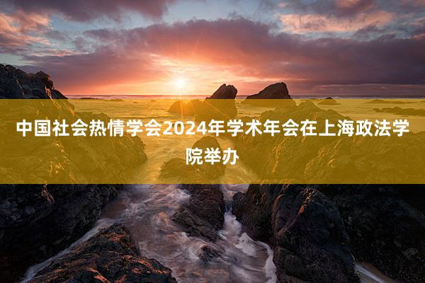 中国社会热情学会2024年学术年会在上海政法学院举办